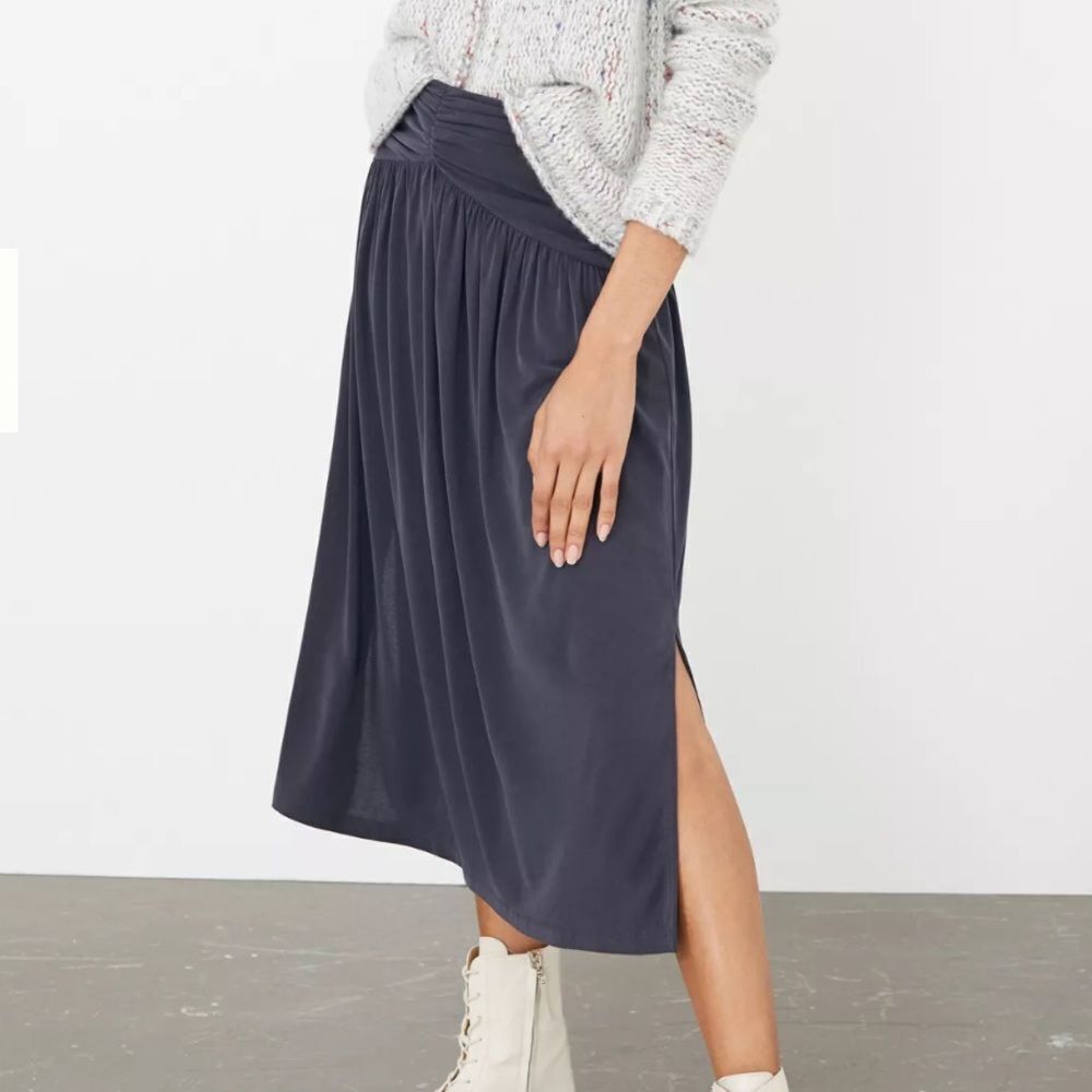 ANTHROPOLOGIE BIANCA MIDI SKIRT SIZE XS